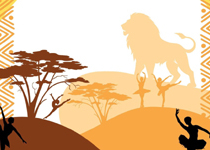 ‘The King of the Savannah’ 