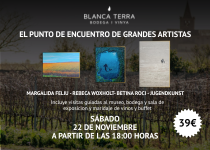 Maridaje de vino y arte en Blanca Terra