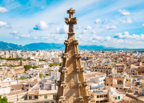 Terrazas de la Catedral de Mallorca (La Seu) - Vistas panorámicas en altura